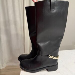 Women’s wide with & calf Boots with memory foam Insole -A New Day